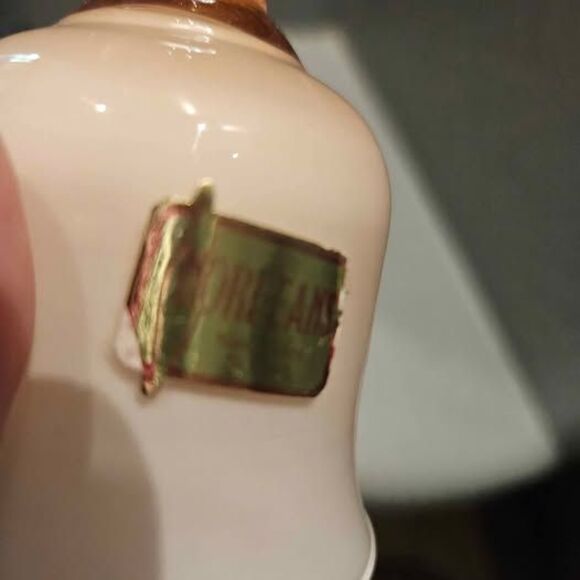 Glass Decorative Bell 'Fenton' Peach or Light Pink 4" - Picture 3 of 4